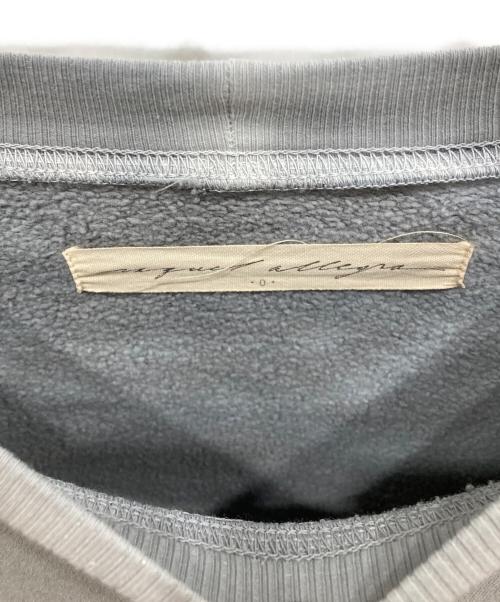 RAQUEL ALLEGRA（ラクエルアレグラ）RAQUEL ALLEGRA (ラクエルアレグラ) タイダイスウェット グレー サイズ:SIZE 0の古着・服飾アイテム