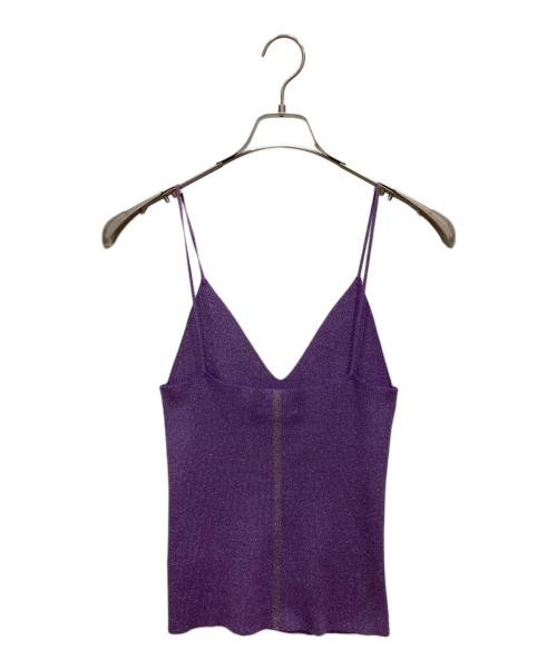 Ron Herman（ロンハーマン）Ron Herman (ロンハーマン) KANAKO SAKAI (カナコ サカイ) 別注グリッターキャミソール パープル サイズ:SIZE Freeの古着・服飾アイテム