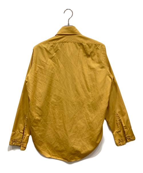 After Six（アフターシックス）After Six (アフターシックス) 70s フリルシャツ イエロー サイズ:15 1/2-34の古着・服飾アイテム