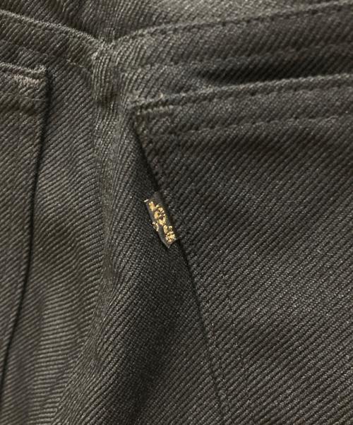 LEVI'S（リーバイス）LEVI'S (リーバイス) 90’s 517 スタプレ ドレス パンツ ブラック サイズ:W84CM L79CMの古着・服飾アイテム