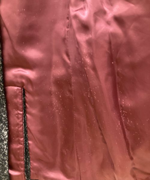 PAUL SMITH（ポールスミス）PAUL SMITH (ポールスミス) アルパカ混ヘリンボーンチェスターコート グレー サイズ:Ⅿ2の古着・服飾アイテム