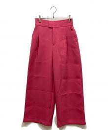 ESTNATION（エストネーション）の古着「ワイドパンツ」｜ピンク