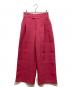 ESTNATION（エストネーション）の古着「ワイドパンツ」｜ピンク