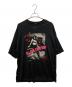 Hysteric Glamour（ヒステリックグラマー）の古着「NIAGARA/AGAB オーバーサイズTシャツ」｜ブラック