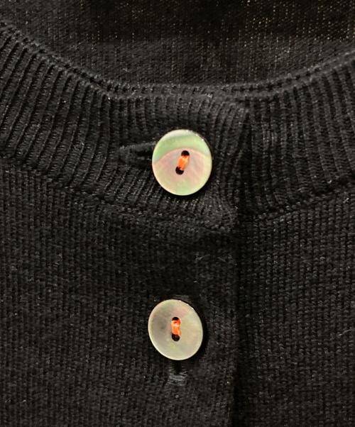 ENFOLD（エンフォルド）ENFOLD (エンフォルド) LAYERED CARDIGAN ブラック サイズ:38の古着・服飾アイテム