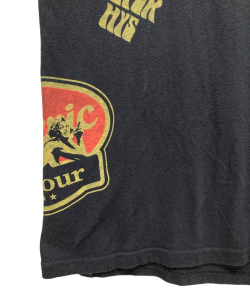 Hysteric Glamour（ヒステリックグラマー）Hysteric Glamour (ヒステリックグラマー) ALWAYS GOOD TIME Tシャツ ブラック サイズ:Ⅼの古着・服飾アイテム