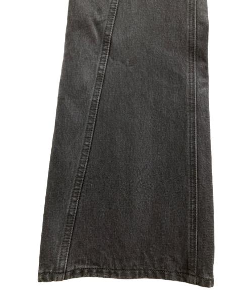 BABY KIY（ベイビーキィ）BABY KIY (ベイビーキィ) Sea Room Lynn (シールームリン) ローウエストフレアパンツ ブラック サイズ:SIZE 24の古着・服飾アイテム