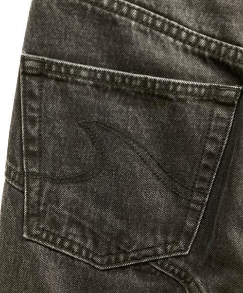 BABY KIY（ベイビーキィ）BABY KIY (ベイビーキィ) Sea Room Lynn (シールームリン) ローウエストフレアパンツ ブラック サイズ:SIZE 24の古着・服飾アイテム