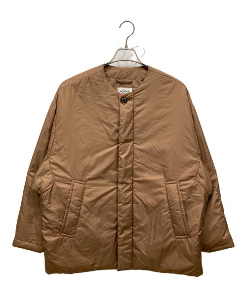 LE GLAZIK（ル グラジック）LE GLAZIK (ル グラジック) フルダルタフタ インサレーションジャケット ベージュ サイズ:36の古着・服飾アイテム
