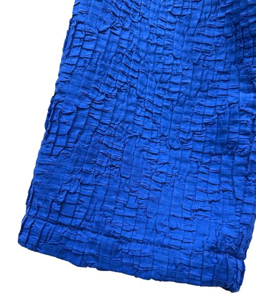 MAISON SPECIAL（メゾンスペシャル）MAISON SPECIAL (メゾンスペシャル) スクエアプリーツトップ ブルー サイズ:SIZE Freeの古着・服飾アイテム