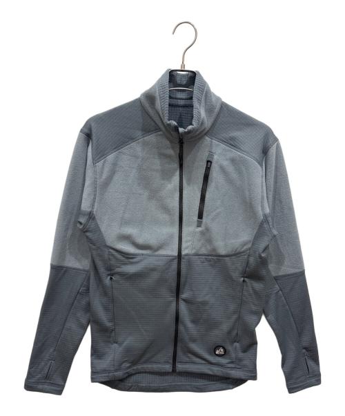 Snow peak（スノーピーク）snow peak (スノーピーク) Hybrid Fleece Jacket グレー サイズ:Ⅿの古着・服飾アイテム
