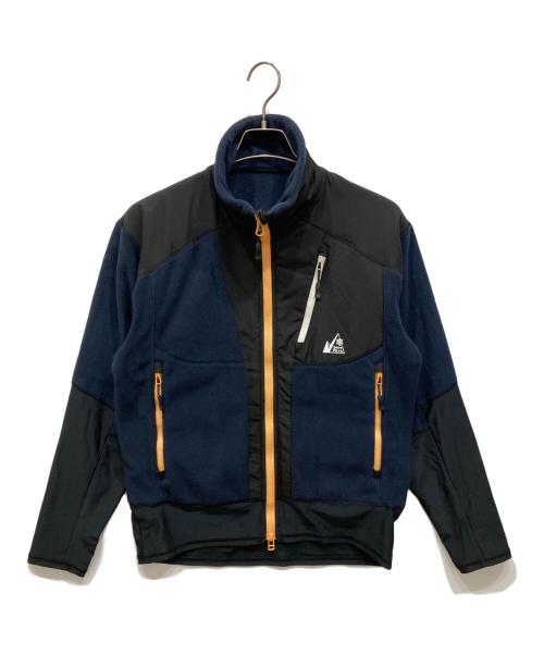 Snow peak（スノーピーク）snow peak (スノーピーク) Moffle (モッフル) Fleece Hybrid Jacket ブラック サイズ:Mの古着・服飾アイテム