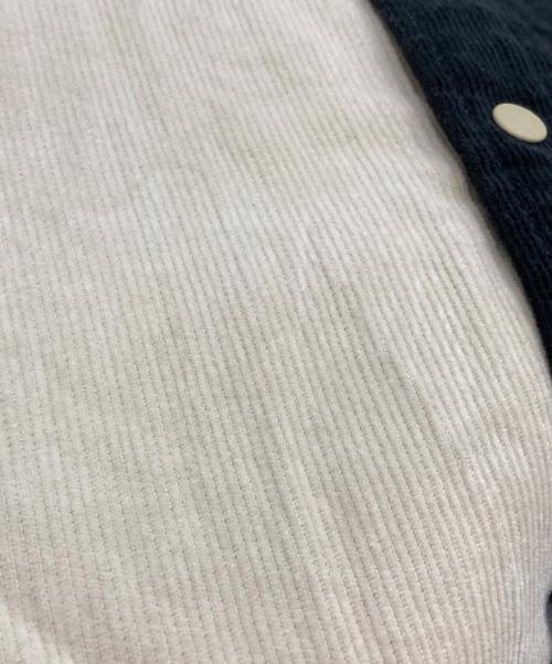 THE NORTHFACE PURPLELABEL（ザ・ノースフェイス パープルレーベル）THE NORTHFACE PURPLELABEL (ザ・ノースフェイス パープルレーベル) Organic Cotton Corduroy Panel Big Shirt オリーブ サイズ:SIZE Mの古着・服飾アイテム