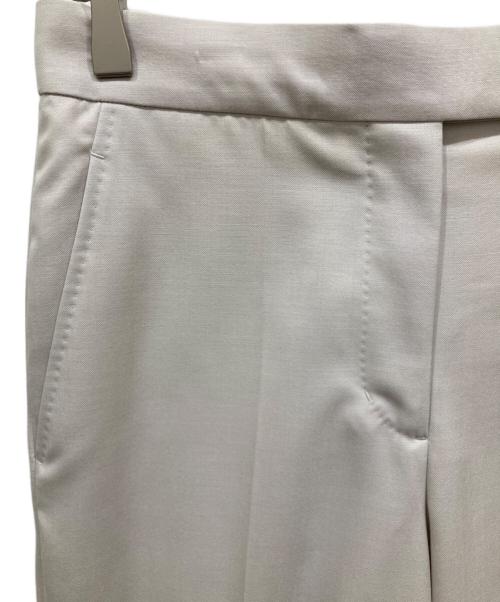 ebure（エブール）ebure (エブール) センタープレスパンツ グレー サイズ:SIZE 38の古着・服飾アイテム