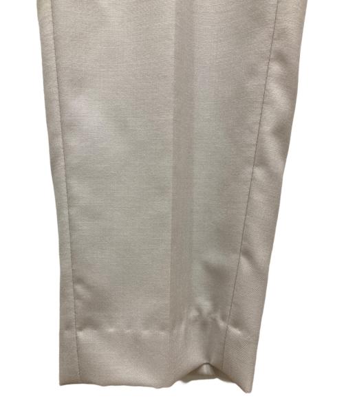 ebure（エブール）ebure (エブール) センタープレスパンツ グレー サイズ:SIZE 38の古着・服飾アイテム