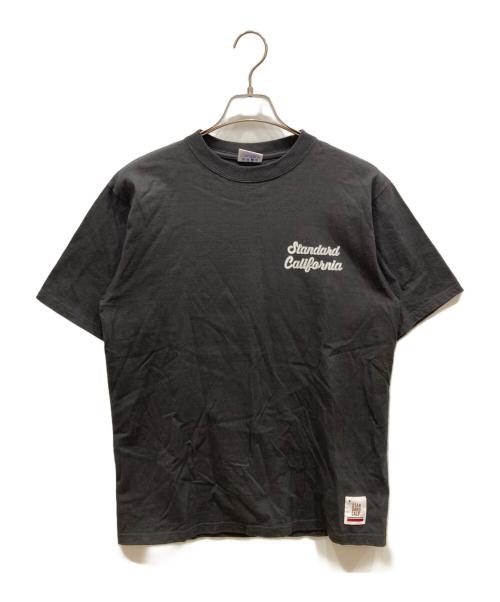 STANDARD CALIFORNIA（スタンダードカリフォルニア）STANDARD CALIFORNIA (スタンダードカリフォルニア) SD HEAVYWEIGHT SCRIPT LOGO T ブラック サイズ:Ⅿの古着・服飾アイテム