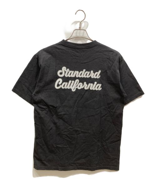 STANDARD CALIFORNIA（スタンダードカリフォルニア）STANDARD CALIFORNIA (スタンダードカリフォルニア) SD HEAVYWEIGHT SCRIPT LOGO T ブラック サイズ:Ⅿの古着・服飾アイテム