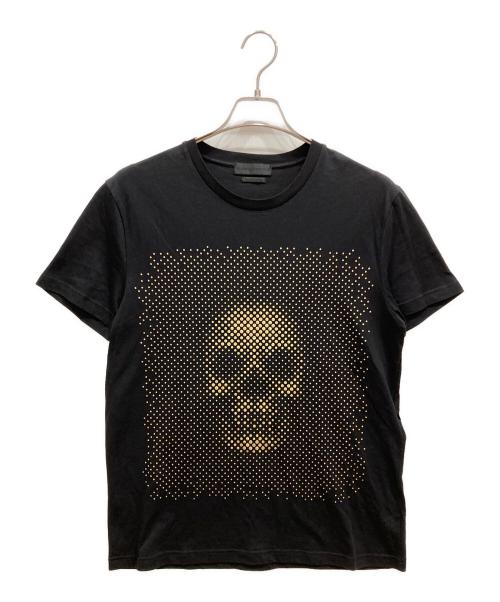 ALEXANDER McQUEEN（アレキサンダーマックイーン）ALEXANDER McQUEEN (アレキサンダーマックイーン) スカルドットtシャツ ブラック サイズ:SIZE Sの古着・服飾アイテム