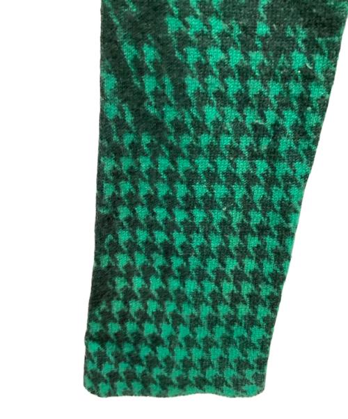 lucien pellat-finet（ルシアン・ペラフィネ）lucien pellat-finet (ルシアン・ペラフィネ) カシミヤタートルネックニット グリーン サイズ:Sの古着・服飾アイテム