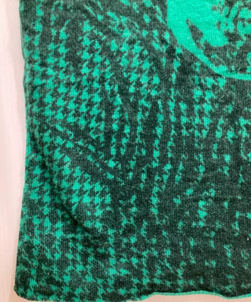 lucien pellat-finet（ルシアン・ペラフィネ）lucien pellat-finet (ルシアン・ペラフィネ) カシミヤタートルネックニット グリーン サイズ:Sの古着・服飾アイテム