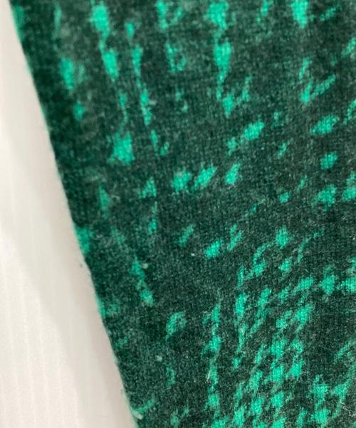 lucien pellat-finet（ルシアン・ペラフィネ）lucien pellat-finet (ルシアン・ペラフィネ) カシミヤタートルネックニット グリーン サイズ:Sの古着・服飾アイテム