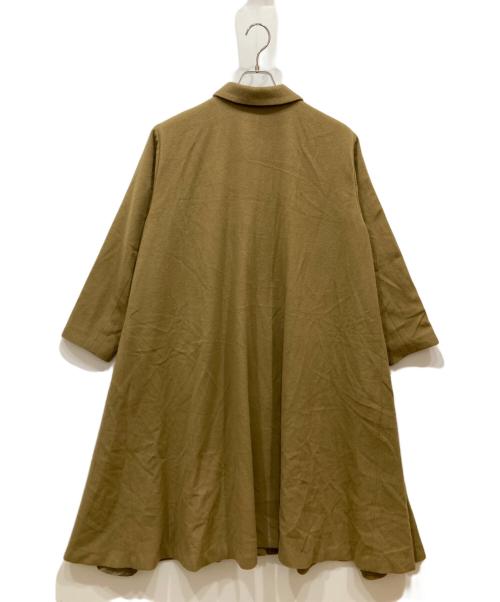 mizuiro-ind（ミズイロインド）mizuiro-ind (ミズイロインド) ステンカラーコート ブラウン サイズ:-の古着・服飾アイテム