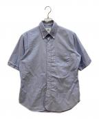 Black Fleece by BROOKS BROTHERSブラックフリース バイ ブルックスブラザーズ）の古着「オックスフォードボタンダウンシャツ」｜ブルー