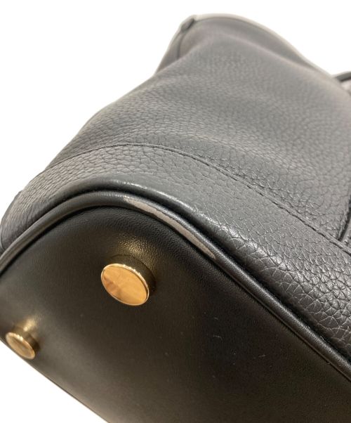 MICHAEL KORS（マイケル・コース）MICHAEL KORS (マイケルコース) LUISA 2WAYショルダーバッグ ブラックの古着・服飾アイテム