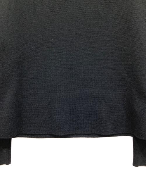 M'S GRACY（エムズグレイシー）M'S GRACY (エムズグレイシー) カメリアモチーフニット ブラック サイズ:38の古着・服飾アイテム