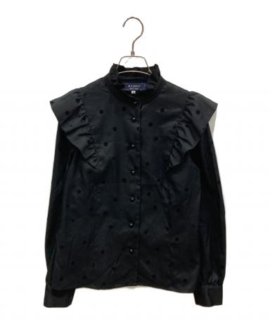 中古・古着通販】M'S GRACY (エムズグレイシー) フリルドットブラウス