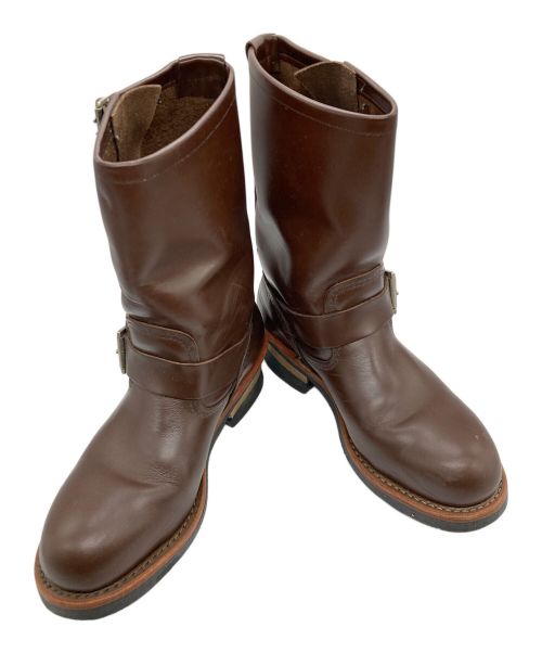RED WING（レッドウィング）RED WING (レッドウィング) エンジニアブーツ ブラウン サイズ:25の古着・服飾アイテム