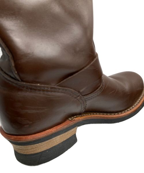 RED WING（レッドウィング）RED WING (レッドウィング) エンジニアブーツ ブラウン サイズ:25の古着・服飾アイテム