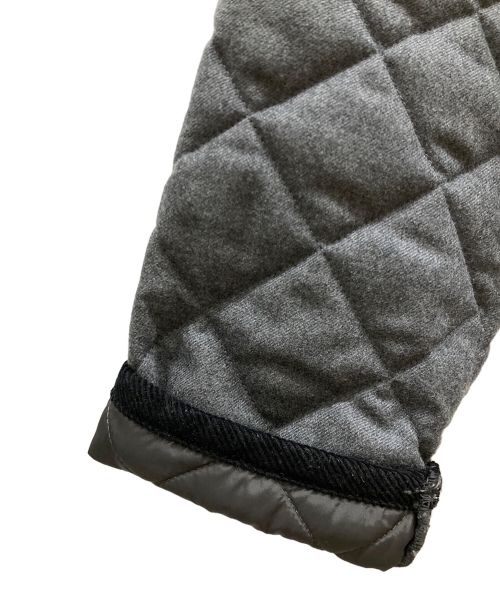 Barbour（バブアー）Barbour (バブアー) SHIPS (シップス) ウールビデイルキルティングジャケット グレー サイズ:34の古着・服飾アイテム