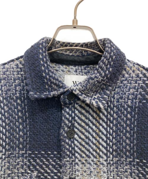 WAX LONDON（ワックスロンドン）WAX LONDON (ワックスロンドン) Whiting Overshirt ネイビー サイズ:SIZE Mの古着・服飾アイテム