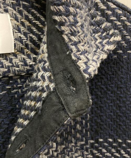 WAX LONDON（ワックスロンドン）WAX LONDON (ワックスロンドン) Whiting Overshirt ネイビー サイズ:SIZE Mの古着・服飾アイテム