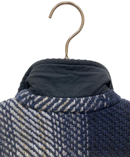 WAX LONDON（ワックスロンドン）WAX LONDON (ワックスロンドン) Whiting Overshirt ネイビー サイズ:SIZE Mの古着・服飾アイテム