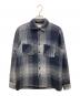WAX LONDON（ワックスロンドン）の古着「Whiting Overshirt」｜ネイビー
