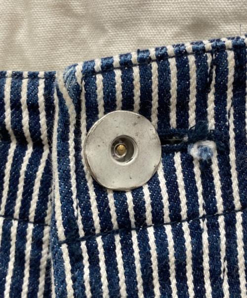 NATAL DESIGN（ネイタルデザイン）NATAL DESIGN (ネイタルデザイン) ストライプパンツ ネイビー×ホワイト サイズ:W34の古着・服飾アイテム