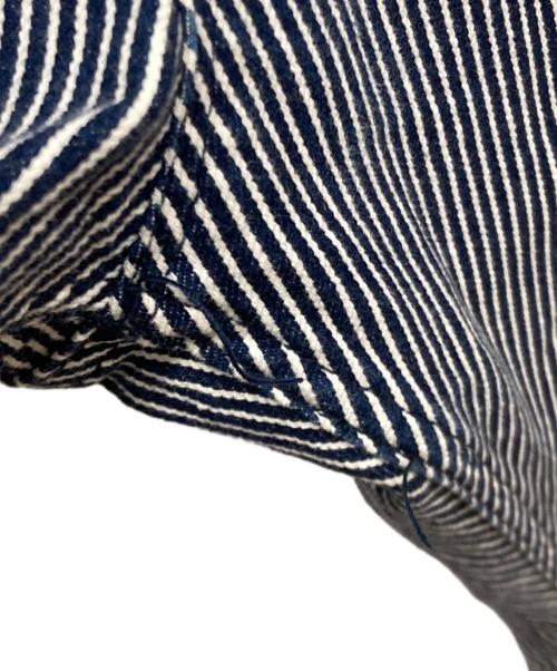 NATAL DESIGN（ネイタルデザイン）NATAL DESIGN (ネイタルデザイン) ストライプパンツ ネイビー×ホワイト サイズ:W34の古着・服飾アイテム