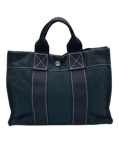 HERMES（エルメス）HERMES (エルメス) ドーヴィルPM ブラックの古着・服飾アイテム