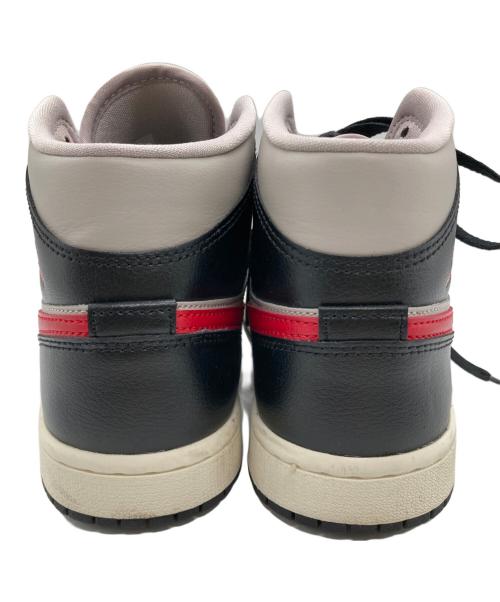 NIKE（ナイキ）NIKE (ナイキ) Air Jordan 1 Mid グレー×ブラック サイズ:24cmの古着・服飾アイテム