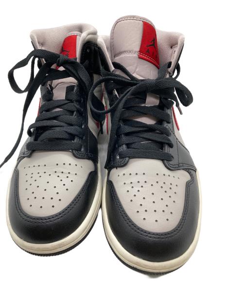 NIKE（ナイキ）NIKE (ナイキ) Air Jordan 1 Mid グレー×ブラック サイズ:24cmの古着・服飾アイテム