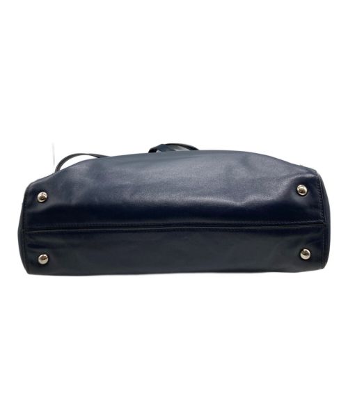 MIU MIU（ミュウミュウ）MIU MIU (ミュウミュウ) トートバッグ ネイビーの古着・服飾アイテム