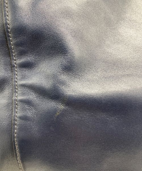 MIU MIU（ミュウミュウ）MIU MIU (ミュウミュウ) トートバッグ ネイビーの古着・服飾アイテム