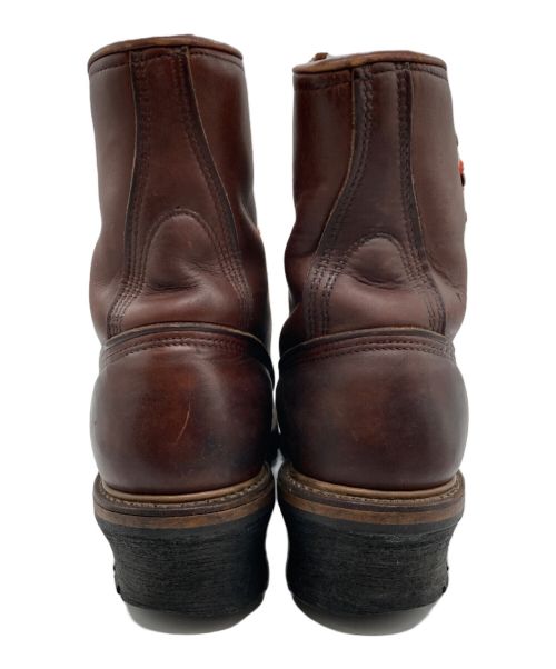 RED WING（レッドウィング）RED WING (レッドウィング) ロガーブーツ ブラウン サイズ: 7 1/2の古着・服飾アイテム