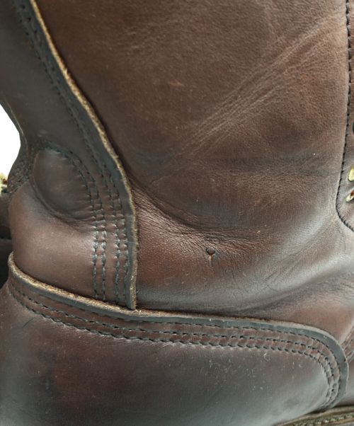RED WING（レッドウィング）RED WING (レッドウィング) ロガーブーツ ブラウン サイズ: 7 1/2の古着・服飾アイテム