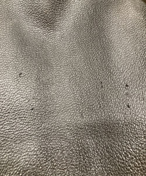 J.S HOMESTEAD（ジャーナルスタンダード ホームステッド）J.S HOMESTEAD (ジャーナルスタンダード ホームステッド) ゴートシュリンクレザーG-1ブルゾン ブラック サイズ:Mの古着・服飾アイテム