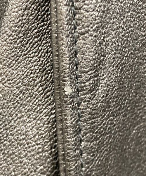 J.S HOMESTEAD（ジャーナルスタンダード ホームステッド）J.S HOMESTEAD (ジャーナルスタンダード ホームステッド) ゴートシュリンクレザーG-1ブルゾン ブラック サイズ:Mの古着・服飾アイテム