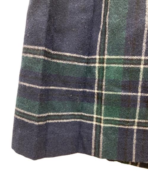 O'NEIL OF DUBLIN（オニールオブダブリン）O'NEIL OF DUBLIN (オニールオブダブリン) チェックスカート ネイビー×グリーン サイズ:SIZE38の古着・服飾アイテム