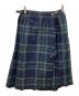 O'NEIL OF DUBLIN（オニールオブダブリン）の古着「チェックスカート」｜ネイビー×グリーン